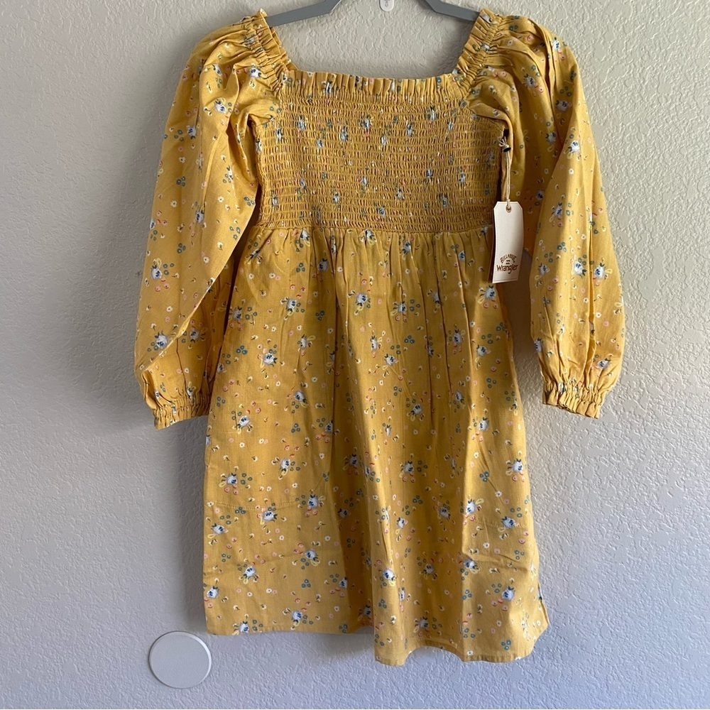 Billabong x Wrangler BellFlower Yellow Floral Dress